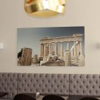 Werbeschild mit Digitaldruck kaschiert