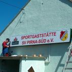 Leuchtkasten mit transluzenter Folienbeschriftung