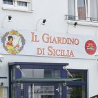 Werbeschild mit Digitaldruck kaschiert